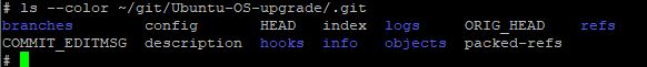 Git repository configuration files Git repository configuration files